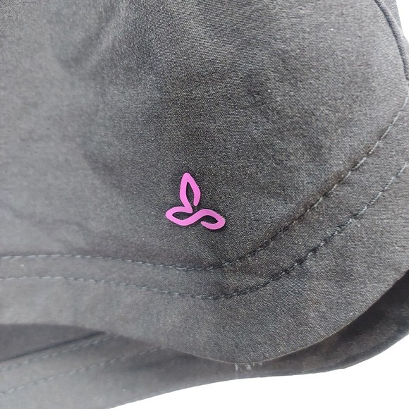 prAna Silvana Boardshorts Black Drawstring Performance Swim - Picture 4 of 16